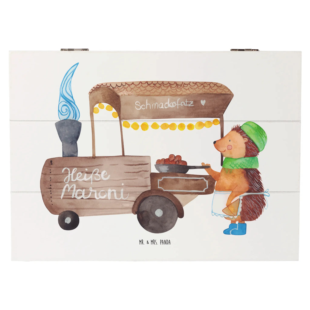 Holzkiste Igel Maronen Kiste, XXL, Truhe, Holzkiste, Geschenkdose, Erinnerungsbox, Aufbewahrungsbox, Schatzkiste, Geschenkbox, Erinnerungskiste, Dekokiste, Schatulle, Winter, Weihnachten, Weihnachtsdeko, Nikolaus, Advent, Heiligabend, Wintermotiv, Maronen, Duft, Kastanien, Weihnachtsmarkt