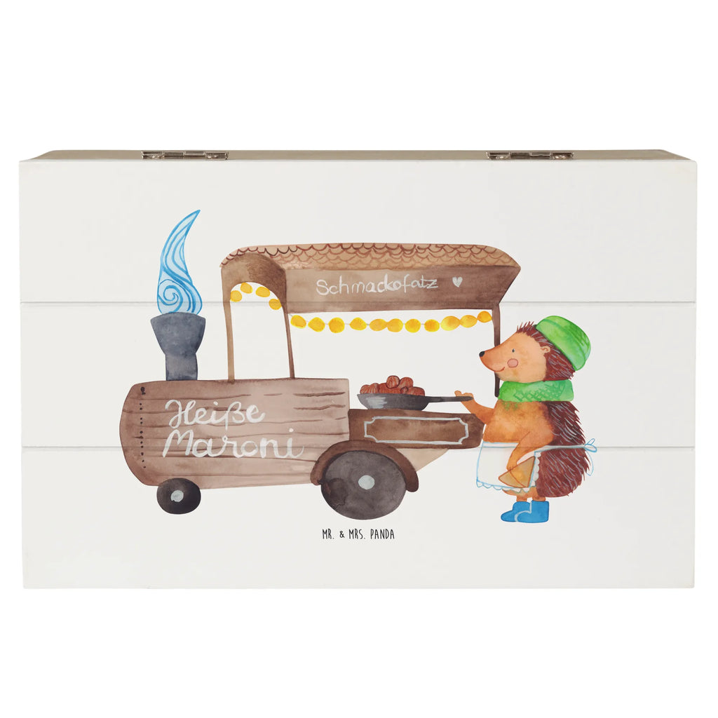 Holzkiste Igel Maronen Kiste, XXL, Truhe, Holzkiste, Geschenkdose, Erinnerungsbox, Aufbewahrungsbox, Schatzkiste, Geschenkbox, Erinnerungskiste, Dekokiste, Schatulle, Winter, Weihnachten, Weihnachtsdeko, Nikolaus, Advent, Heiligabend, Wintermotiv, Maronen, Duft, Kastanien, Weihnachtsmarkt