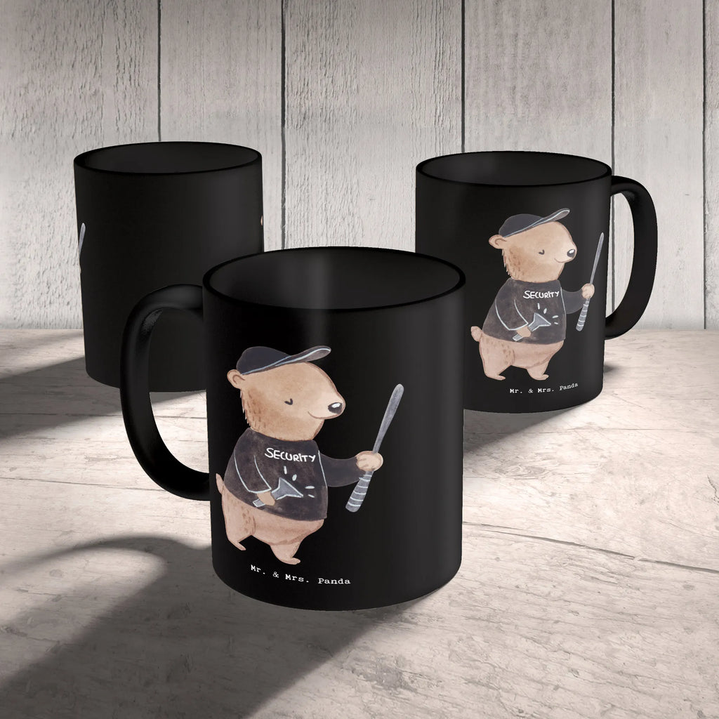 Tasse Security Mitarbeiter mit Herz Tasse mit Zitaten, Porzellantasse, Kaffeetasse, Keramiktasse, Tasse, Bürotasse, Teetasse, Geschenktasse, Tasse mit Motiven, Beruf, Ausbildung, Jubiläum, Abschied, Rente, Kollege, Kollegin, Geschenk, Schenken, Arbeitskollege, Mitarbeiter, Firma, Danke, Dankeschön