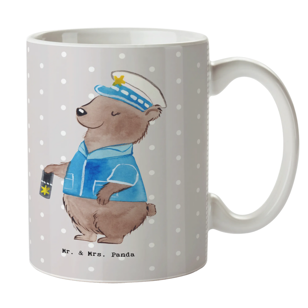 Mug Policewoman heart Tasse mit Motiven, Tasse, Teetasse, Keramiktasse, Kaffeetasse, Tasse mit Zitaten, Geschenktasse, Porzellantasse, Bürotasse, Beruf, Ausbildung, Jubiläum, Abschied, Rente, Kollege, Kollegin, Geschenk, Schenken, Arbeitskollege, Mitarbeiter, Firma, Danke, Dankeschön, Polizeibeamtin, Polizistin, Polizei, Studium, Wachfrau, Cop
