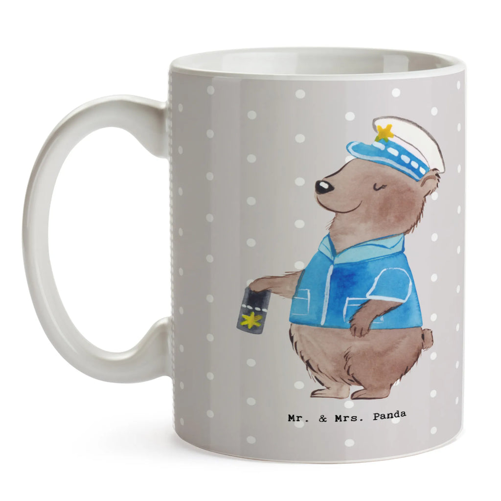 Mug Policewoman heart Tasse mit Motiven, Tasse, Teetasse, Keramiktasse, Kaffeetasse, Tasse mit Zitaten, Geschenktasse, Porzellantasse, Bürotasse, Beruf, Ausbildung, Jubiläum, Abschied, Rente, Kollege, Kollegin, Geschenk, Schenken, Arbeitskollege, Mitarbeiter, Firma, Danke, Dankeschön, Polizeibeamtin, Polizistin, Polizei, Studium, Wachfrau, Cop