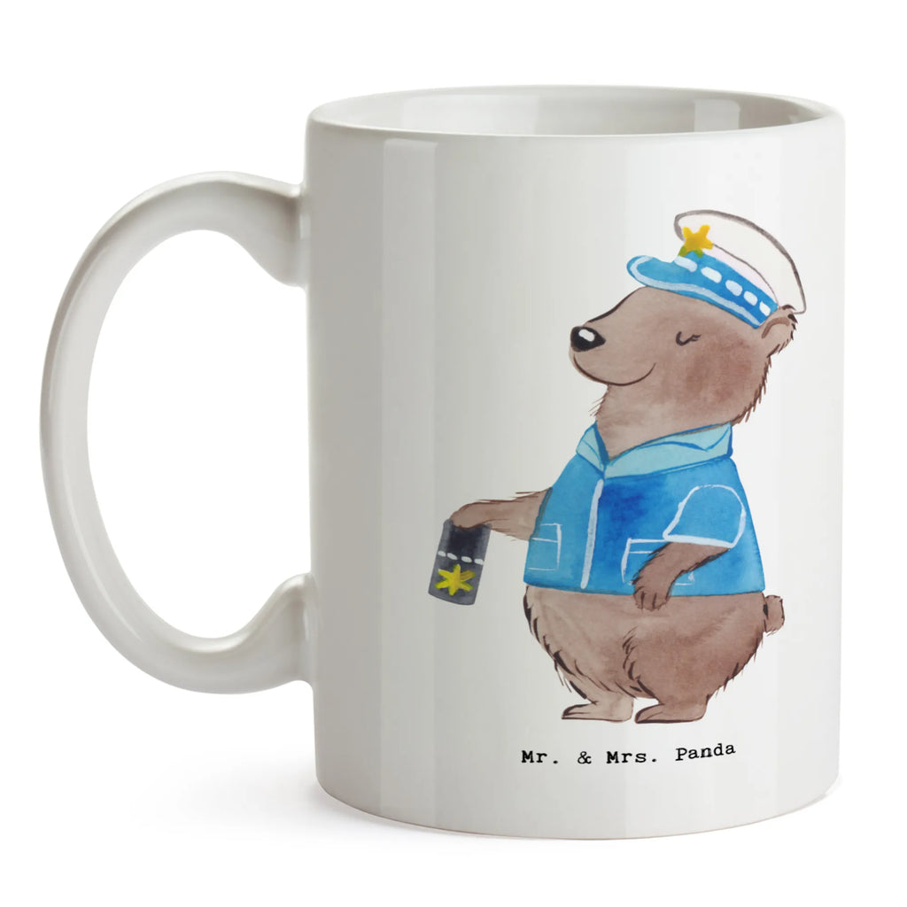 Mug Policewoman heart Tasse mit Motiven, Tasse, Teetasse, Keramiktasse, Kaffeetasse, Tasse mit Zitaten, Geschenktasse, Porzellantasse, Bürotasse, Beruf, Ausbildung, Jubiläum, Abschied, Rente, Kollege, Kollegin, Geschenk, Schenken, Arbeitskollege, Mitarbeiter, Firma, Danke, Dankeschön, Polizeibeamtin, Polizistin, Polizei, Studium, Wachfrau, Cop