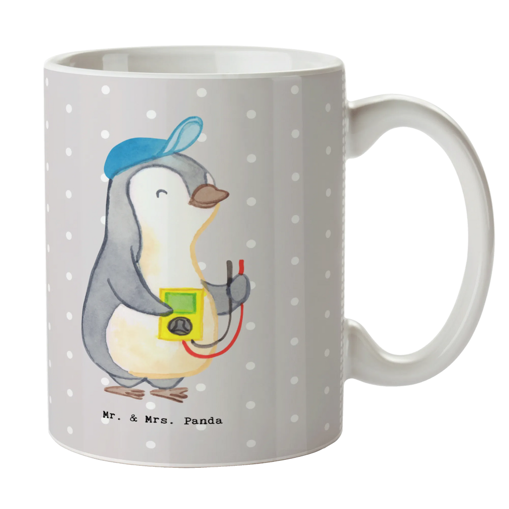 Tasse Elektriker mit Herz Frühstücksbecher, heißgetränkebecher, Tasse, statement tasse, Sprüchetasse, Mug, Tasse mit Motiv, Bürotasse, Kakaotasse, Keramiktasse, Bedruckte Tasse, haferl, Pott, kaffeetasse bedruckt, Kaffeebecher, Tasse mit Spruch, Teepott, schöne tasse, Trinktasse, milchkaffeetasse, Teetasse, Kaffeepott, Coffee Mug, tasse für büro, Henkelbecher, tasse für kaffee, Frühstückstasse, hochwertige tasse, kaffeebecher keramik, Teebecher, Motivtasse, kaffeebecher bedruckt, Designtasse, Bürobecher, kaffeetasse keramik, Henkeltasse, design tasse, Becher, Kaffeetasse, Geschenktasse, Dekotasse, Keramikbecher, Trinkbecher, Abschied, Jubiläum, Rente, Kollege, Geschenk, Kollegin, Arbeitskollege, Mitarbeiter, Firma, Danke, Dankeschön, Schenken, Beruf, Ausbildung, Elektriker, Gesellenprüfung, Elektronmonteur, Elektromeister, Elektrotechniker, Elektroinstallateur