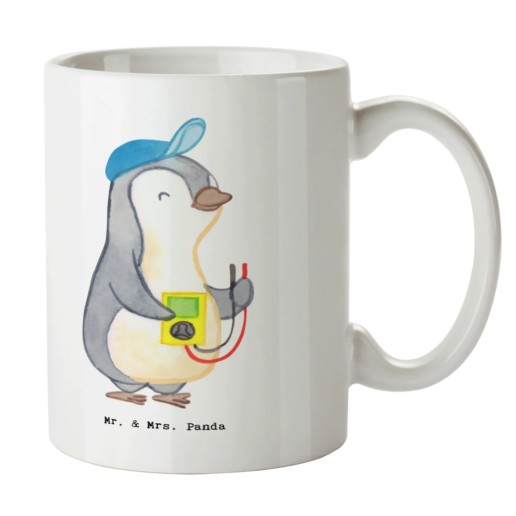 Tasse Elektriker mit Herz Frühstücksbecher, heißgetränkebecher, Tasse, statement tasse, Sprüchetasse, Mug, Tasse mit Motiv, Bürotasse, Kakaotasse, Keramiktasse, Bedruckte Tasse, haferl, Pott, kaffeetasse bedruckt, Kaffeebecher, Tasse mit Spruch, Teepott, schöne tasse, Trinktasse, milchkaffeetasse, Teetasse, Kaffeepott, Coffee Mug, tasse für büro, Henkelbecher, tasse für kaffee, Frühstückstasse, hochwertige tasse, kaffeebecher keramik, Teebecher, Motivtasse, kaffeebecher bedruckt, Designtasse, Bürobecher, kaffeetasse keramik, Henkeltasse, design tasse, Becher, Kaffeetasse, Geschenktasse, Dekotasse, Keramikbecher, Trinkbecher, Abschied, Jubiläum, Rente, Kollege, Geschenk, Kollegin, Arbeitskollege, Mitarbeiter, Firma, Danke, Dankeschön, Schenken, Beruf, Ausbildung, Elektriker, Gesellenprüfung, Elektronmonteur, Elektromeister, Elektrotechniker, Elektroinstallateur