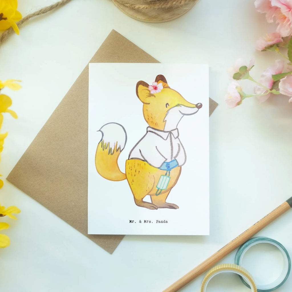 Greetings card Gynecologist heart greeting card, birthday card, wedding card, invitation card, folding card, gift, gift idea, best, farewell gift, passing exam, anniversary, retirement, promotion, job start, sayings, funny, profession