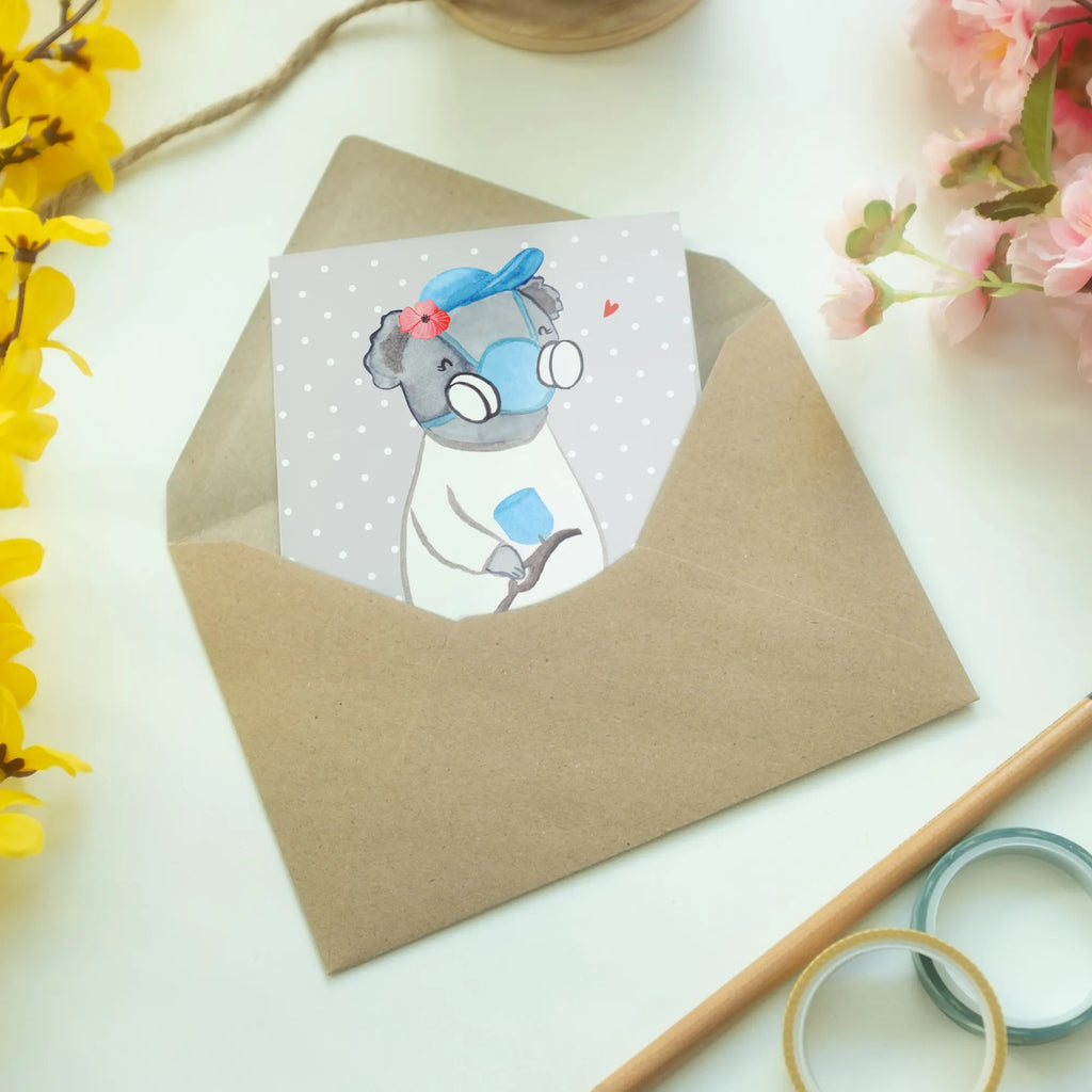 Greetings card Painter heart Ansichtskarten, Glückwunschkarte, Karte, Einladungskarte, Grußkarte, Geburtstagskarte, Hochzeitskarte, Klappkarte, Beruf, Ausbildung, Jubiläum, Abschied, Rente, Kollege, Kollegin, Geschenk, Schenken, Arbeitskollege, Mitarbeiter, Firma, Danke, Dankeschön, Gesellenprüfung, Lackierermeisterin, Werkstatt Lackiererin, Lackiererin