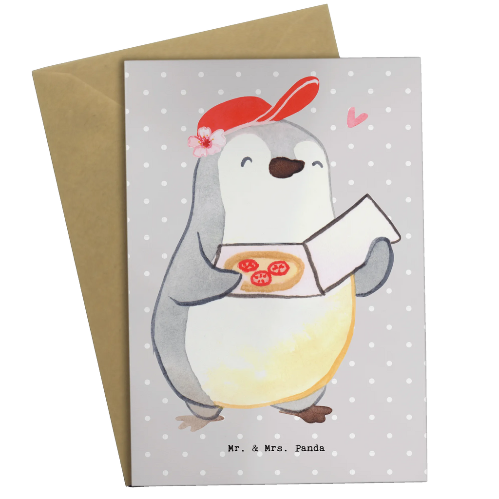 Greetings card Pizza maker Heart birthday card, greeting card, folding card, invitation card, wedding card, gift, gift idea, best, farewell gift, passing exam, anniversary, retirement, promotion, job start, sayings, funny, profession