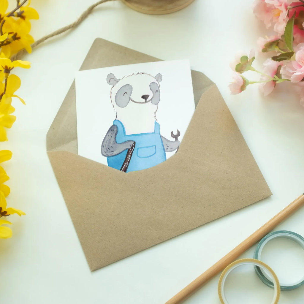 Greetings card janitor heart wedding card, invitation card, folding card, greeting card, birthday card, gift, gift idea, best, farewell gift, passing exam, anniversary, retirement, promotion, job start, sayings, funny, profession