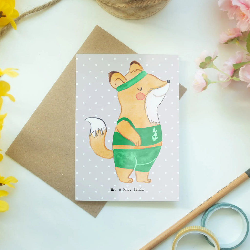 Greetings card Athlete heart folding card, invitation card, birthday card, greeting card, wedding card, gift, gift idea, best, farewell gift, passing exam, anniversary, retirement, promotion, job start, sayings, funny, profession