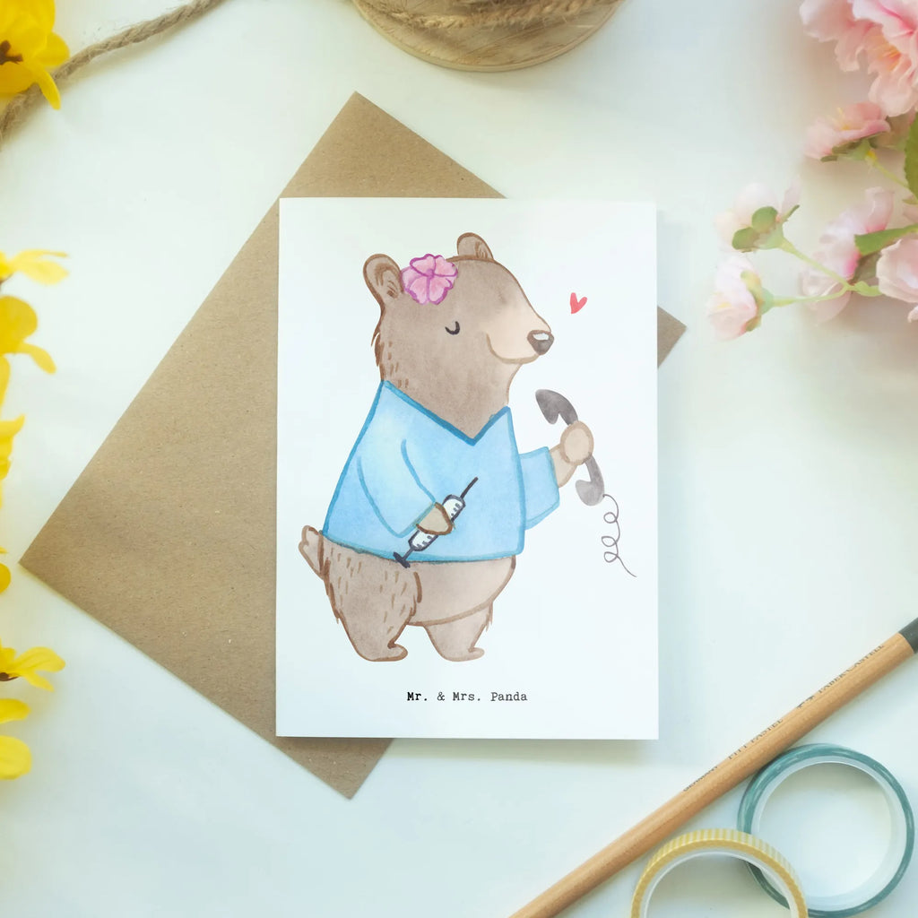 Greetings card medical assistant Heart spruchkarte, dankeskarten, hochzeitskarten, osterkarten, glückwunschkarten, valentinstagskarte, Beileidskarte, Grußkarte, kommunionskarte, Motivkarte, Glückwunschkarte, weihnachtskarten, firmungskarte, Grußkarten, jubiläumskarte, Klappkarte, neujahrskarte, osterkarte, babykarte, einladungskarten, genesungskarte, vatertagskarte, abiturkarte, Geschenk, Schenken, Jubiläum, Danke, Dankeschön, Beruf, Ausbildung, Abschied, Rente, Kollege, Kollegin, Arbeitskollege, Mitarbeiter, Firma, Arzthelferin, Medizinische Fachangestellte