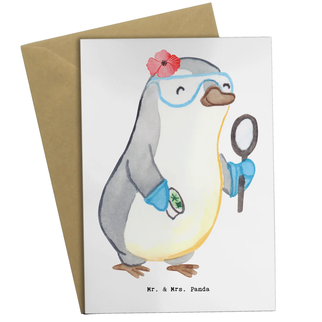 Greetings card Scientist Heart folding card, wedding card, invitation card, greeting card, birthday card, gift, gift idea, best, farewell gift, passing exam, anniversary, retirement, promotion, job start, sayings, funny, profession