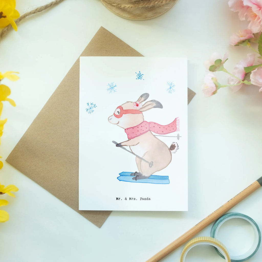 Greetings card ski instructor Heart Geburtstagskarte, Hochzeitskarte, Einladungskarte, Grußkarte, Klappkarte, Glückwunschkarte, Karte, Ansichtskarten, Beruf, Ausbildung, Jubiläum, Abschied, Rente, Kollege, Kollegin, Geschenk, Schenken, Arbeitskollege, Mitarbeiter, Firma, Danke, Dankeschön