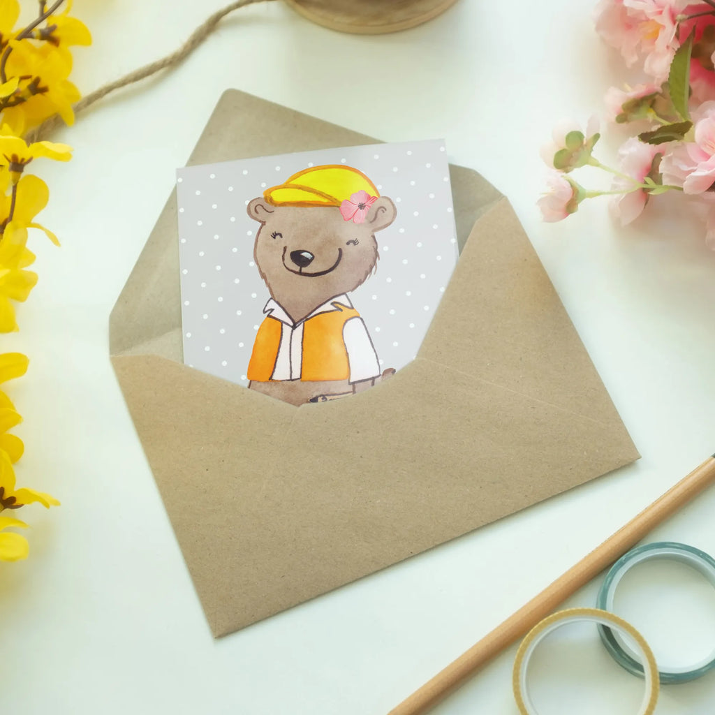 Greetings card Civil Engineer Heart birthday card, greeting card, folding card, invitation card, wedding card, gift, gift idea, best, farewell gift, passing exam, anniversary, retirement, promotion, job start, sayings, funny, profession