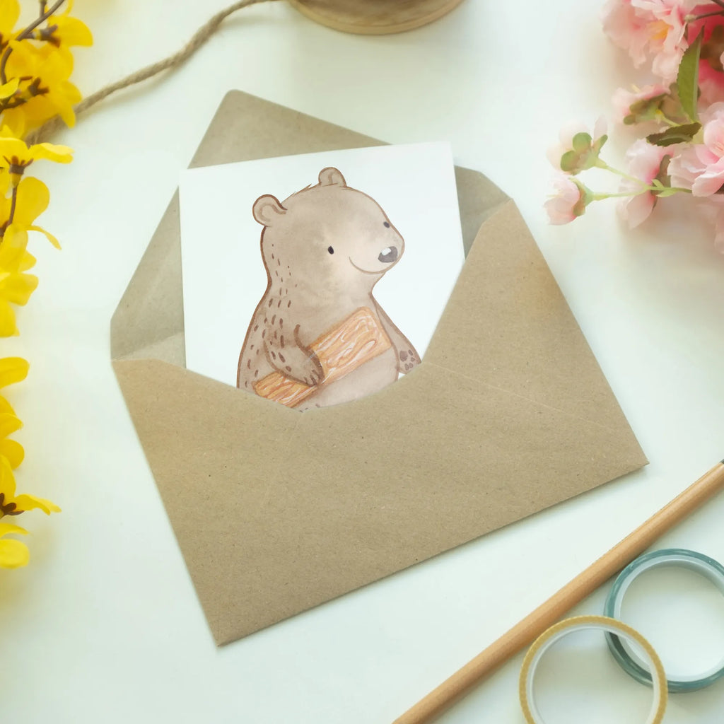 Greetings card Carpenter Heart invitation card, birthday card, greeting card, wedding card, folding card, gift, gift idea, best, farewell gift, passing exam, anniversary, retirement, promotion, job start, sayings, funny, profession