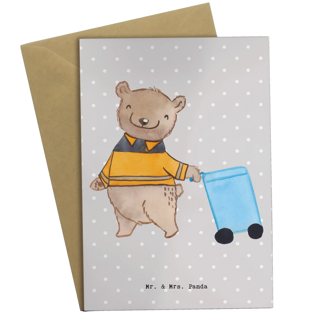 Greetings card Waste collector Heart weihnachtskarten, abiturkarte, Grußkarten, kommunionskarte, firmungskarte, jubiläumskarte, vatertagskarte, einladungskarten, spruchkarte, Glückwunschkarte, dankeskarten, Klappkarte, glückwunschkarten, neujahrskarte, Grußkarte, osterkarte, babykarte, osterkarten, genesungskarte, Beileidskarte, hochzeitskarten, valentinstagskarte, Motivkarte, Geschenk, Schenken, Jubiläum, Danke, Dankeschön, Beruf, Ausbildung, Abschied, Rente, Kollege, Kollegin, Arbeitskollege, Mitarbeiter, Firma, Müllentsorger, Fachkraft Kreislauf- und Abfallwirtschaft, Müllfahrer, Müllwerker, Kehrichtmann, Müllmann