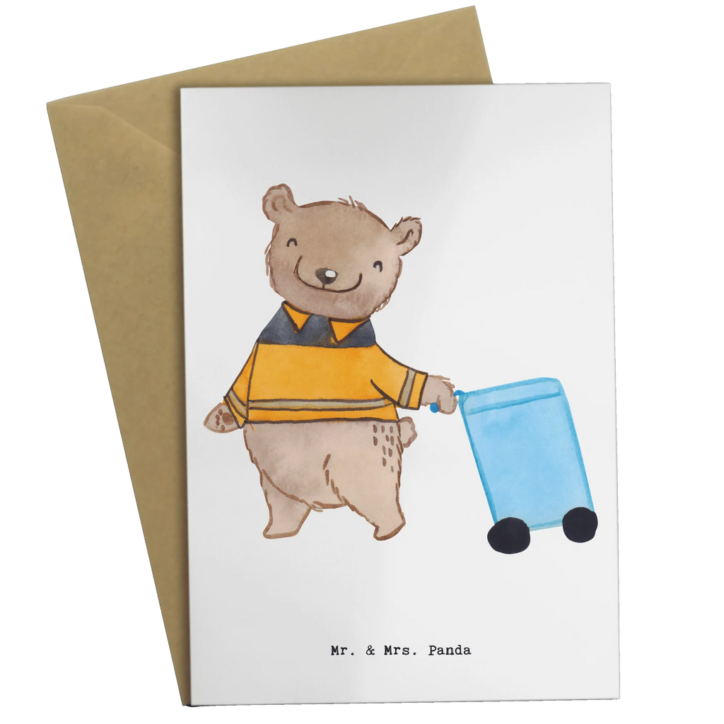 Greetings card Waste collector Heart weihnachtskarten, abiturkarte, Grußkarten, kommunionskarte, firmungskarte, jubiläumskarte, vatertagskarte, einladungskarten, spruchkarte, Glückwunschkarte, dankeskarten, Klappkarte, glückwunschkarten, neujahrskarte, Grußkarte, osterkarte, babykarte, osterkarten, genesungskarte, Beileidskarte, hochzeitskarten, valentinstagskarte, Motivkarte, Geschenk, Schenken, Jubiläum, Danke, Dankeschön, Beruf, Ausbildung, Abschied, Rente, Kollege, Kollegin, Arbeitskollege, Mitarbeiter, Firma, Müllentsorger, Fachkraft Kreislauf- und Abfallwirtschaft, Müllfahrer, Müllwerker, Kehrichtmann, Müllmann