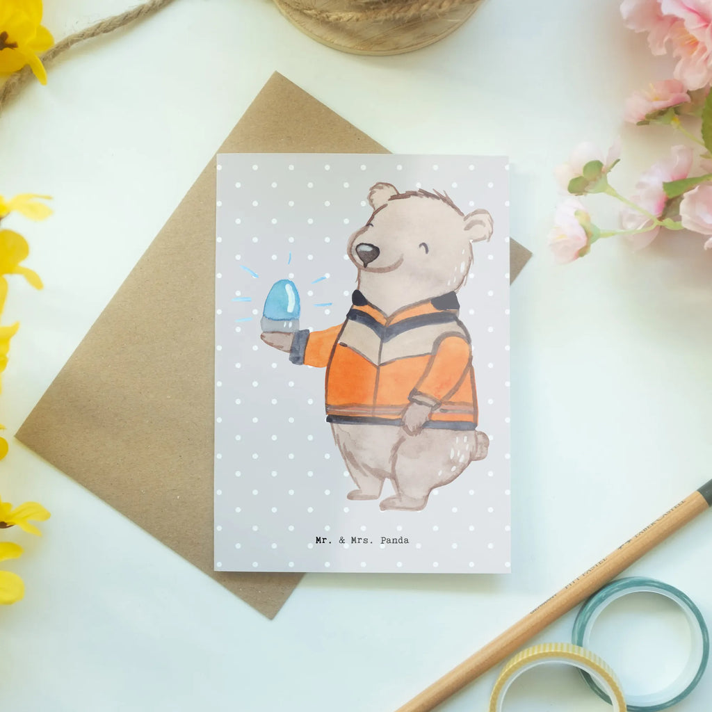 Greetings card ambulance driver Heart valentinstagskarte, firmungskarte, weihnachtskarten, abiturkarte, dankeskarten, Beileidskarte, Grußkarten, glückwunschkarten, jubiläumskarte, spruchkarte, Glückwunschkarte, einladungskarten, kommunionskarte, Motivkarte, Grußkarte, osterkarte, vatertagskarte, neujahrskarte, genesungskarte, babykarte, Klappkarte, hochzeitskarten, osterkarten, Geschenk, Schenken, Jubiläum, Danke, Dankeschön, Beruf, Ausbildung, Abschied, Rente, Kollege, Kollegin, Arbeitskollege, Mitarbeiter, Firma