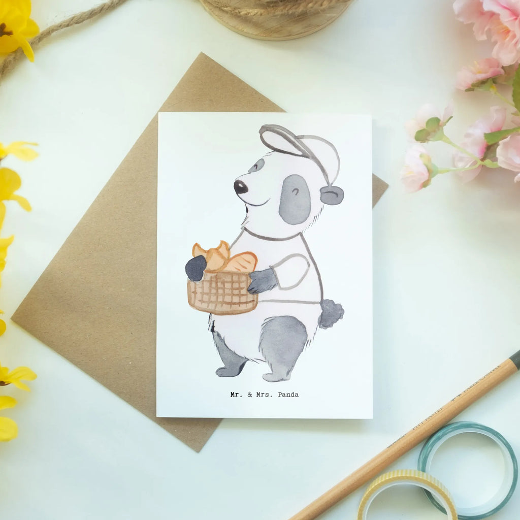 Greetings card Baker Heart folding card, birthday card, greeting card, wedding card, invitation card, gift, gift idea, best, farewell gift, passing exam, anniversary, retirement, promotion, job start, sayings, funny, profession