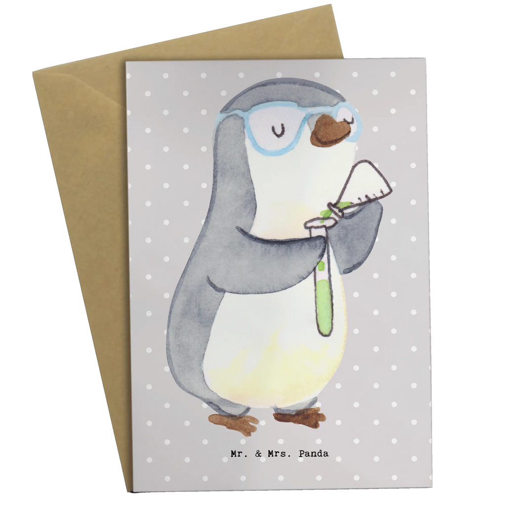 Greetings card Chemical Laboratory Technician Heart wedding card, folding card, greeting card, birthday card, invitation card, gift, gift idea, best, farewell gift, passing exam, anniversary, retirement, promotion, job start, sayings, funny, profession