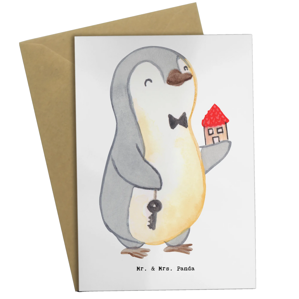 Greetings card real estate agent Heart folding card, wedding card, invitation card, greeting card, birthday card, gift, gift idea, best, farewell gift, passing exam, anniversary, retirement, promotion, job start, sayings, funny, profession