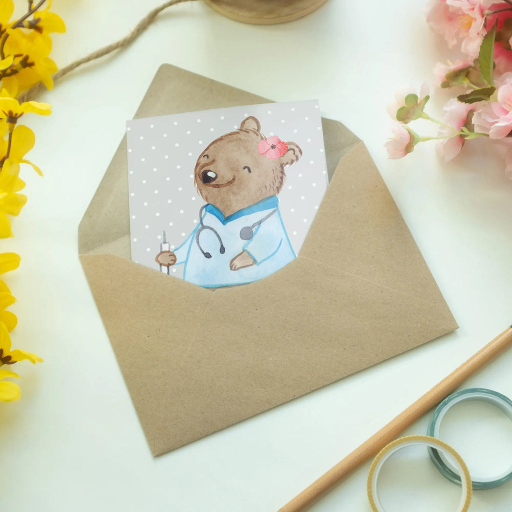 Greetings card nursing assistant heart greeting card, wedding card, birthday card, invitation card, folding card, gift, gift idea, best, farewell gift, passing exam, anniversary, retirement, promotion, job start, sayings, funny, profession