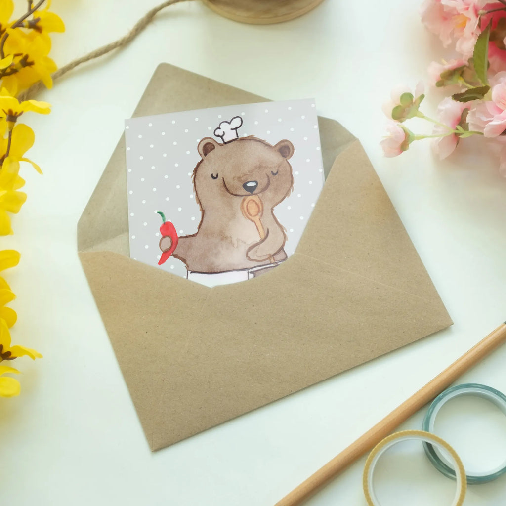 Greetings card Pizza Baker Heart folding card, birthday card, greeting card, invitation card, wedding card, gift, gift idea, best, farewell gift, passing exam, anniversary, retirement, promotion, job start, sayings, funny, profession