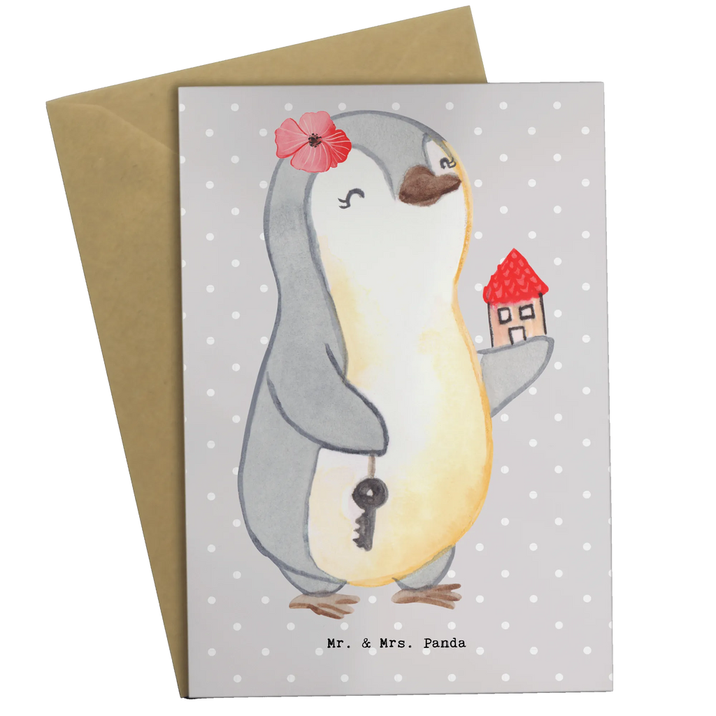 Greetings card Real Estate Agent heart greeting card, invitation card, birthday card, wedding card, folding card, gift, gift idea, best, farewell gift, passing exam, anniversary, retirement, promotion, job start, sayings, funny, profession