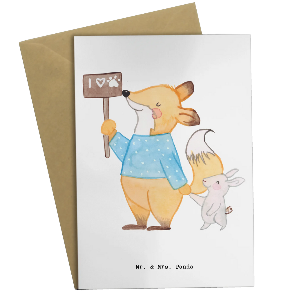 Greetings card Animal Protector heart invitation card, greeting card, wedding card, folding card, birthday card, gift, gift idea, best, farewell gift, passing exam, anniversary, retirement, promotion, job start, sayings, funny, profession