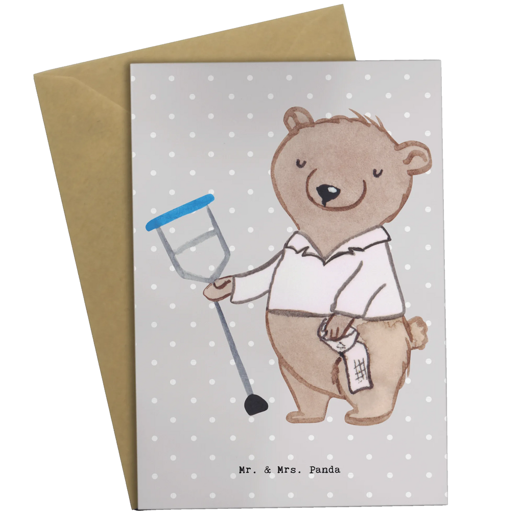 Greetings card Orthopedist Heart greeting card, folding card, invitation card, birthday card, wedding card, gift, gift idea, best, farewell gift, passing exam, anniversary, retirement, promotion, job start, sayings, funny, profession