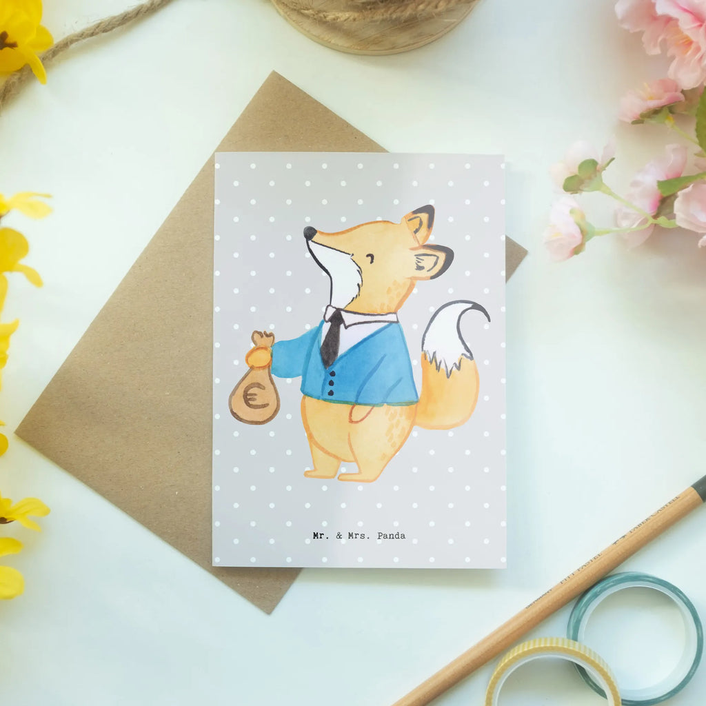 Greetings card Tax Advisor Heart greeting card, invitation card, folding card, birthday card, wedding card, gift, gift idea, best, farewell gift, passing exam, anniversary, retirement, promotion, job start, sayings, funny, profession