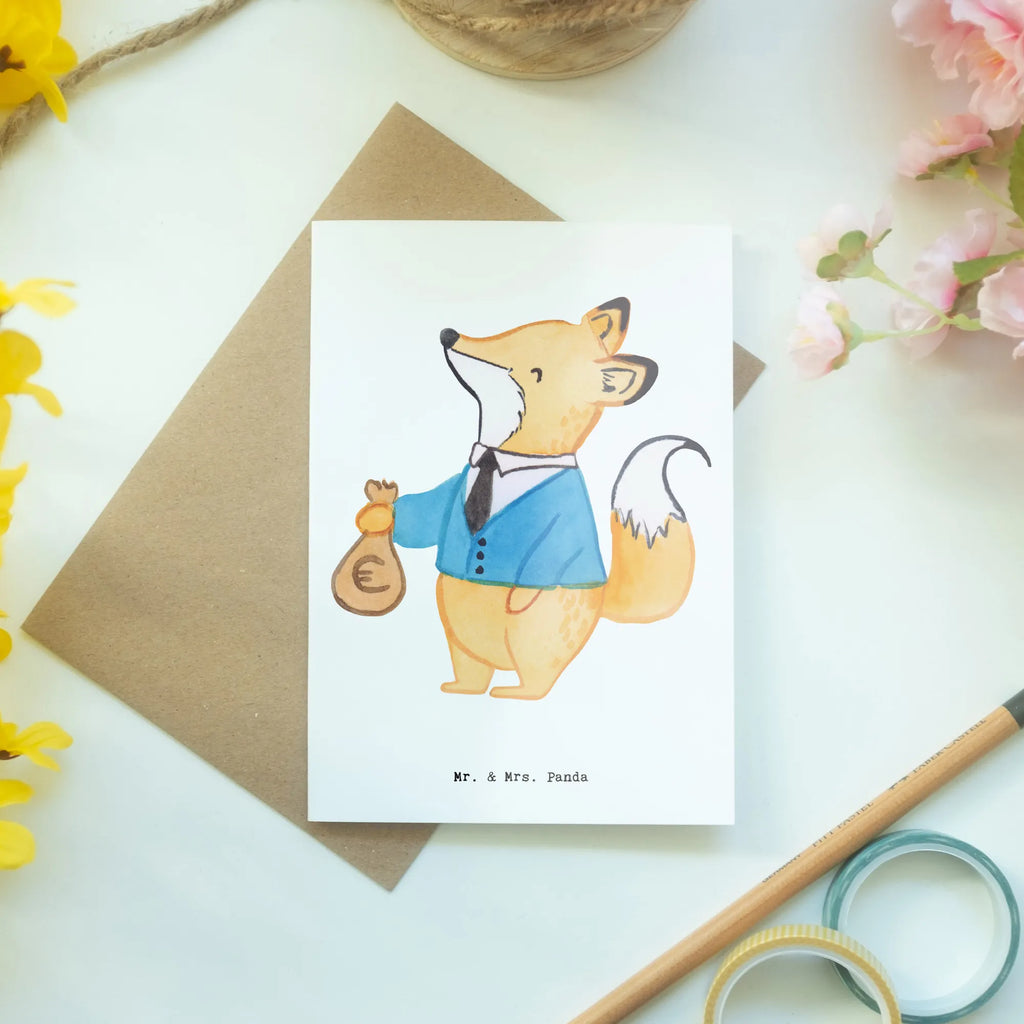 Greetings card Tax Advisor Heart greeting card, invitation card, folding card, birthday card, wedding card, gift, gift idea, best, farewell gift, passing exam, anniversary, retirement, promotion, job start, sayings, funny, profession