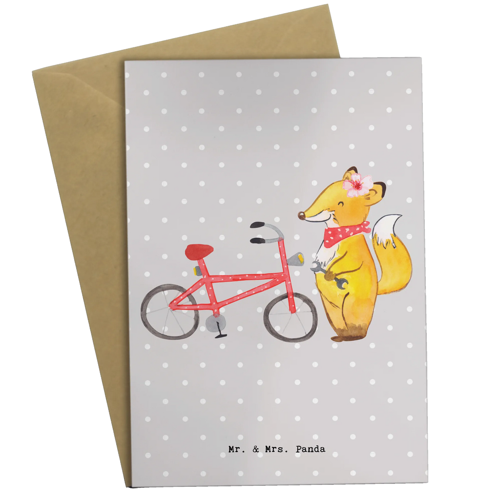 Greetings card Bicycle Mechanic heart invitation card, folding card, greeting card, birthday card, wedding card, gift, gift idea, best, farewell gift, passing exam, anniversary, retirement, promotion, job start, sayings, funny, profession