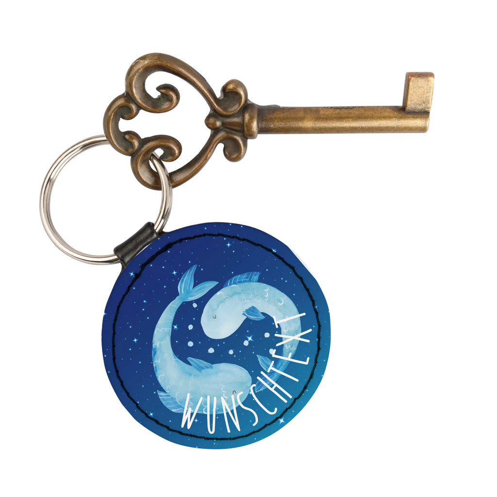 Personalizowany brelok do kluczy znak zodiaku Ryby Znak zodiaku, gwiazdozbiór, horoskop, astrologia, ascendent