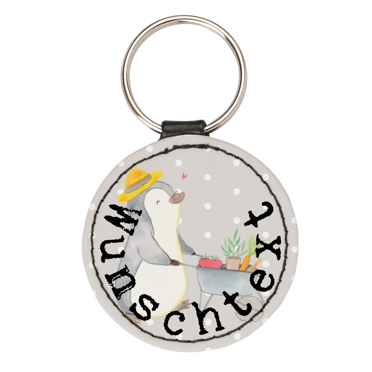 Personalised key ring penguin gardening Gift, sport, hobby, giving, thank you, award, profit, athlete, gardening, Gardening, urban gardening, garden maintenance