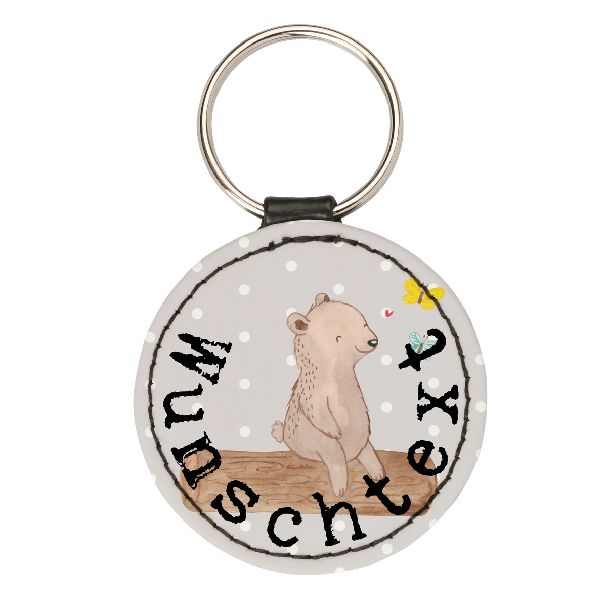 Personalised key ring bear nature lover Gift, sport, hobby, giving, thank you, award, profit, athlete, Nature Lover, Outdoor, Hiking