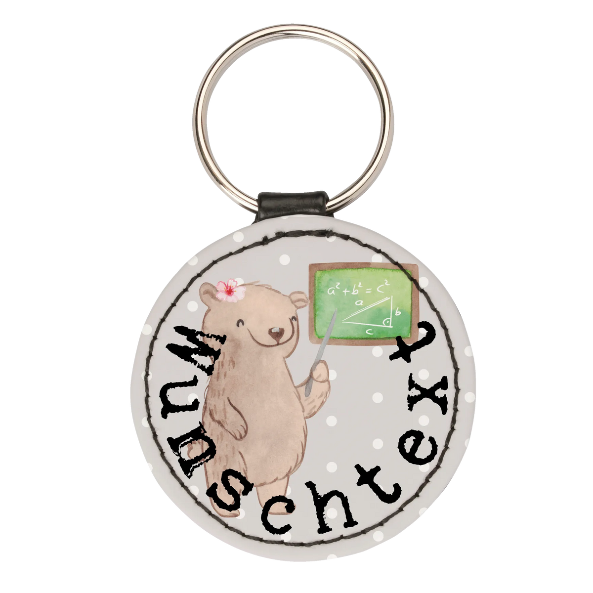 Personalised key ring Math tutor heart gift, gift idea, best, farewell gift, passing exam, anniversary, retirement, promotion, job start, sayings, funny, profession