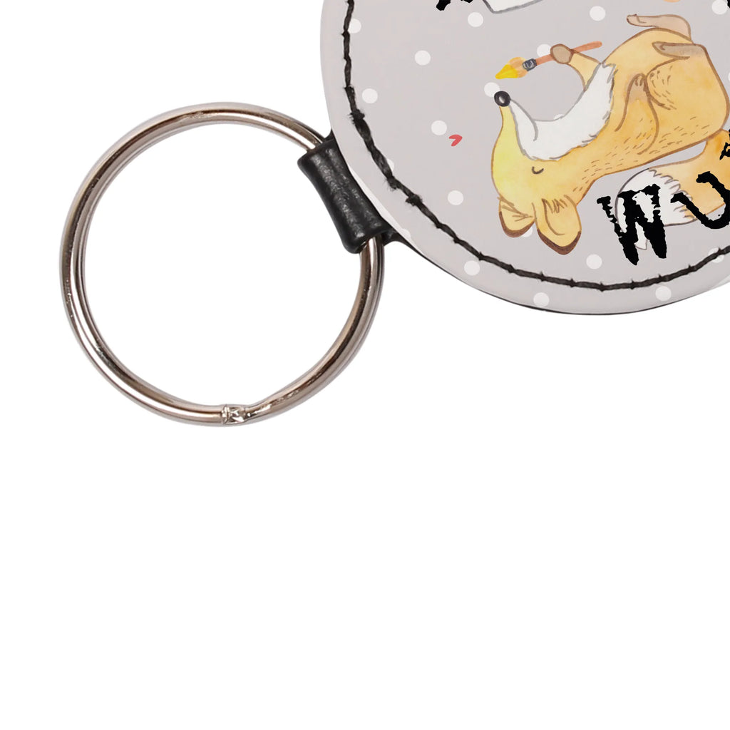 Personalised key ring Fox To paint Gift, sport, hobby, giving, thank you, award, profit, athlete, drawing, hobby artist, Painting, artist