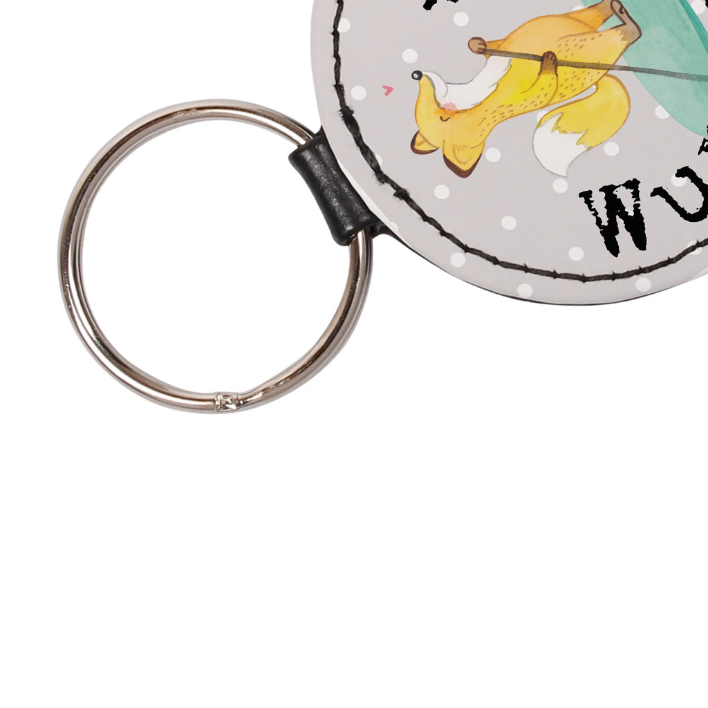 Personalised key ring Fox Stand up paddling Gift, sport, hobby, giving, thank you, award, profit, athlete, stand up paddle, subben, SUB, Paddle Boarding, Stand Up Paddling