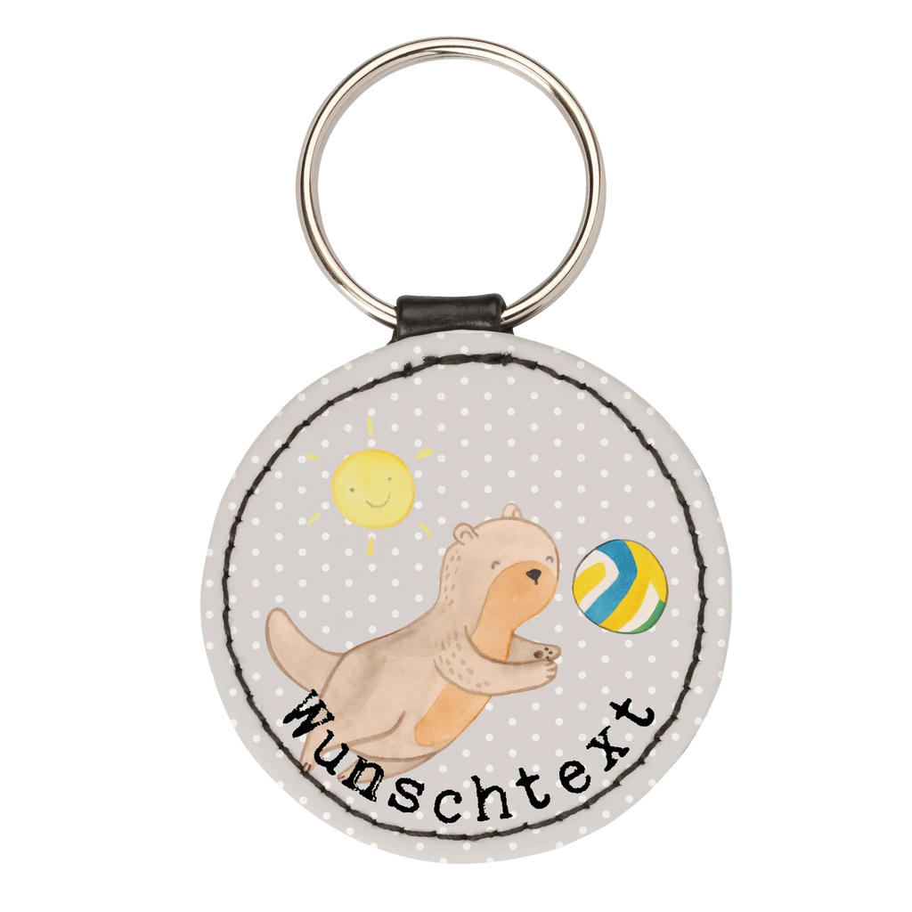 Personalizowany brelok do kluczy Wydra Siatkówka plażowa Prezent, Sport, Dyscyplina sportowa, Hobby, Darować, Dziękuję, Dzięki, Wyróżnienie, Wygrana, Sportowiec