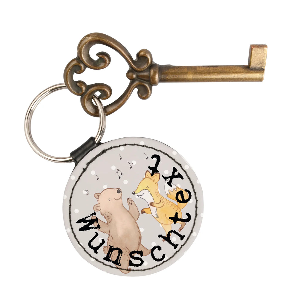 Personalised key ring Hare Dance Gift, sport, hobby, giving, thank you, award, profit, athlete, dance class, Dancing, going dancing, dance school