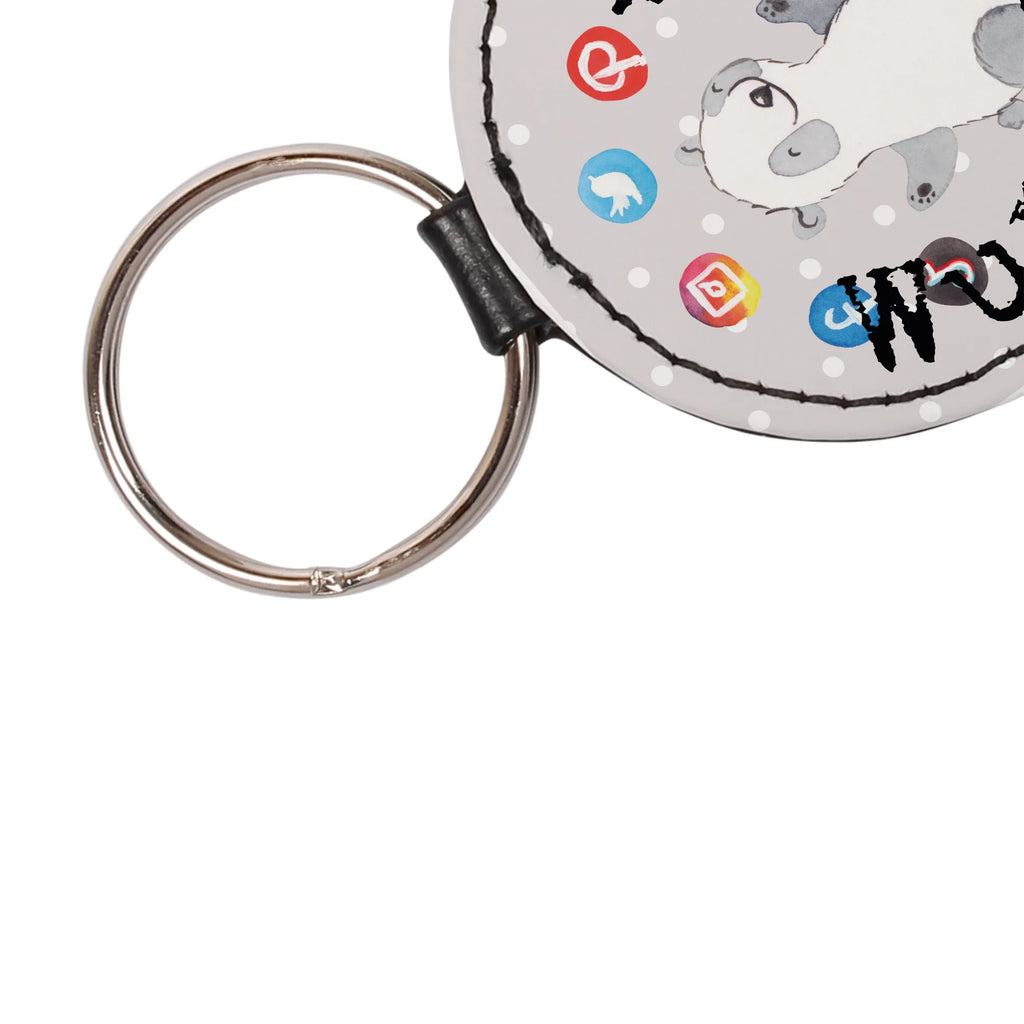 Personalizowany brelok do kluczy Manager mediów społecznościowych serce Zawód, Wykształcenie, Jubileusz, Pożegnanie, Emerytura, Kolega, Koleżanka, Prezent, Dawać, Pracownik, Współpracownik, Firma, Dziękuję, Dziękuję bardzo