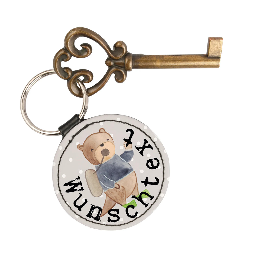 Personalised key ring Diving Instructor Heart gift, gift idea, best, farewell gift, passing exam, anniversary, retirement, promotion, job start, sayings, funny, profession