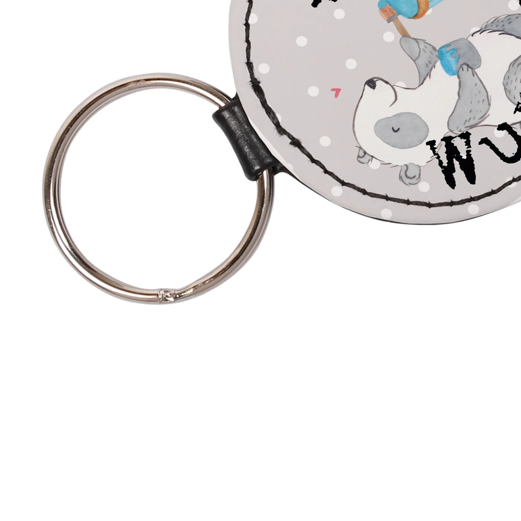 Personalised key ring panda restore furniture Gift, sport, hobby, giving, thank you, award, profit, athlete, Restore furniture, restore antique furniture, craft, restorer