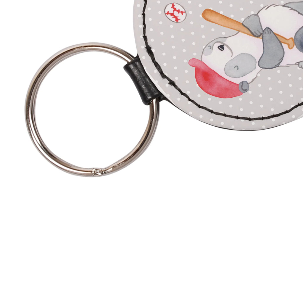 Personalizowany brelok do kluczy Panda Gra w baseball Prezent, Sport, Dyscyplina sportowa, Hobby, Darować, Dziękuję, Dzięki, Wyróżnienie, Wygrana, Sportowiec