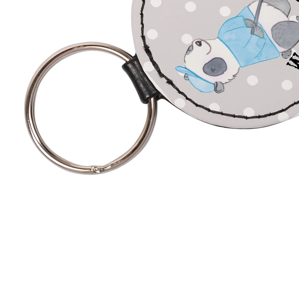 Personalizowany brelok do kluczy Panda gra w golfa Prezent, Sport, Dyscyplina sportowa, Hobby, Darować, Dziękuję, Dzięki, Wyróżnienie, Wygrana, Sportowiec