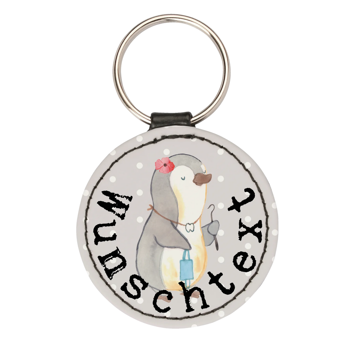 Personalised key ring dentist Heart gift, gift idea, best, farewell gift, passing exam, anniversary, retirement, promotion, job start, sayings, funny, profession