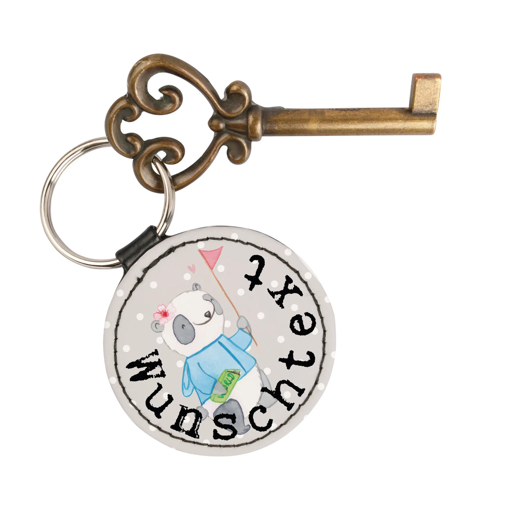 Personalised key ring Tour guide Heart gift, gift idea, best, farewell gift, passing exam, anniversary, retirement, promotion, job start, sayings, funny, profession