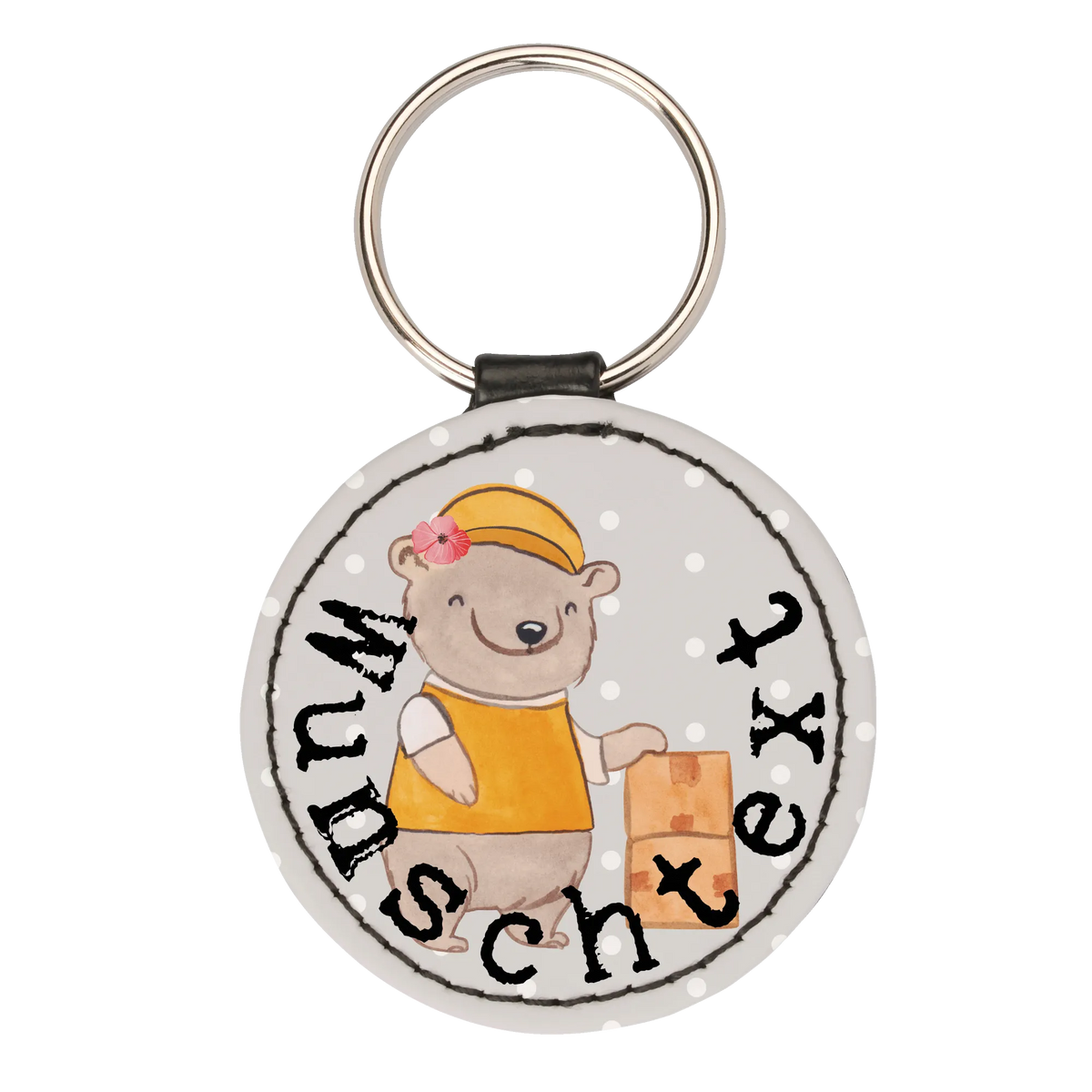 Personalised key ring Delivery service employee Heart gift, gift idea, best, farewell gift, passing exam, anniversary, retirement, promotion, job start, sayings, funny, profession