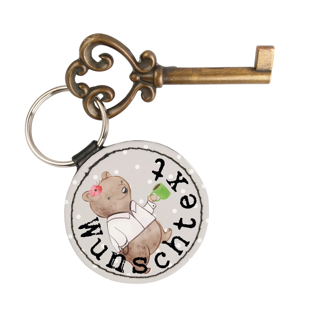 Personalised key ring CEO Heart gift, gift idea, best, farewell gift, passing exam, anniversary, retirement, promotion, job start, sayings, funny, profession