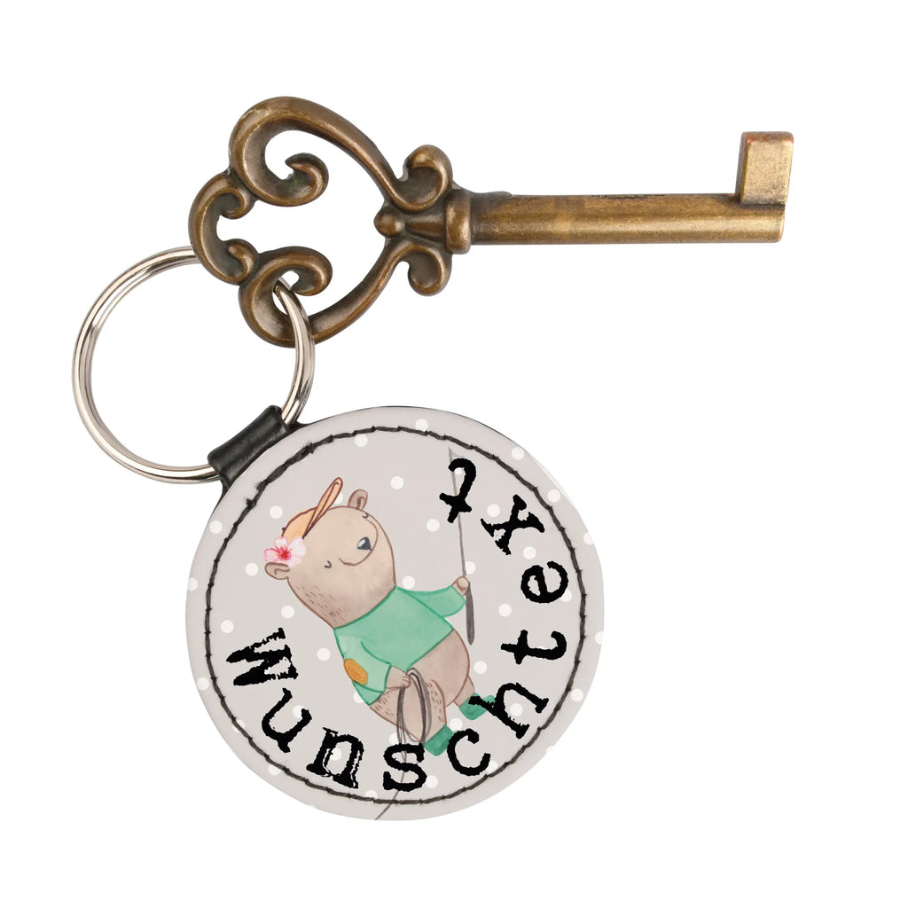 Personalizowany brelok do kluczy instruktorka jazdy konnej serce Zawód, Wykształcenie, Jubileusz, Pożegnanie, Emerytura, Kolega, Koleżanka, Prezent, Dawać, Pracownik, Współpracownik, Firma, Dziękuję, Dziękuję bardzo